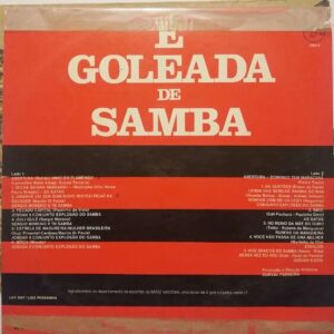 Disco de Vinilo Varios - E Goleada De Samba Vinyl Record