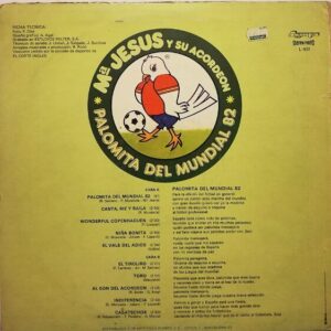 Disco de Vinilo Ma Jesús Y Su Acordeón - Palomita Del Mundial 82 Vinyl Record