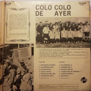 Disco de Vinilo Nano Parra - Colo Colo 72 Vinyl Record