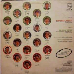 Disco de Vinilo Selección Mexicana De Futbol - Adelante Mexico Vinyl Record