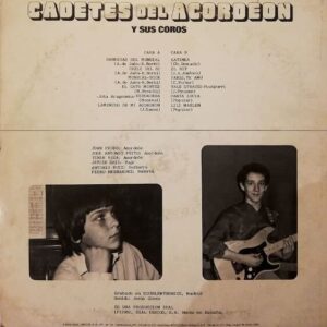 Disco de Vinilo Cadetes Del Acordeón - Cadetes Del Acordeón Y Sus Coros Vinyl Record