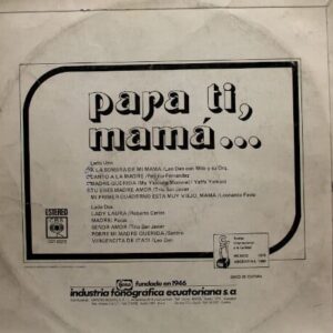 Disco de Vinilo Varios - Para Ti Mamá Vinyl Record