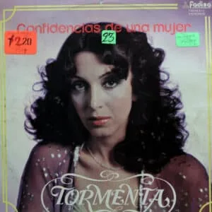 Disco de Vinilo Tormenta - Confidencias De Una Mujer Vinyl Record