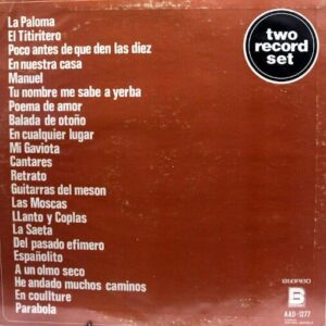 Disco de Vinilo Joan Manuel Serrat - Lo Mejor De Vinyl Record