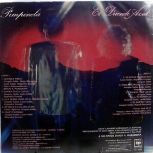 Disco de Vinilo Pimpinela - El Duende Azul Vinyl Record
