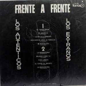 Disco de Vinilo Varios - Los Aunténticos Vs Los Extraños Vinyl Record