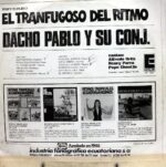 Disco de Vinilo Dacho Pablo Y Su Conjunto - El Tranfugoso Del Ritmo Vinyl Record