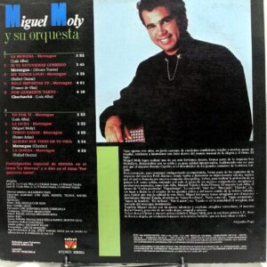 Disco de Vinilo Miguel Moly - Miguel Moly Y Su Orquesta Vinyl Record