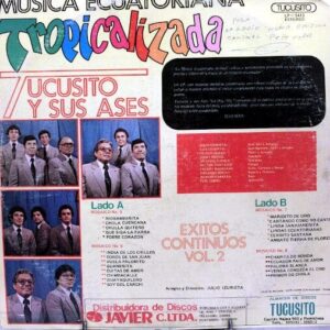 Disco de Vinilo Tucusito Y Sus Ases - Música Ecuatoriana Tropicalizada Vol 2 Vinyl Record