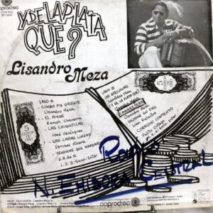 Disco de Vinilo Lisandro Meza - Y De La Plata Que Vinyl Record