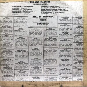 Disco de Vinilo Sonora Matancera - Una Caja De Éxitos Vinyl Record