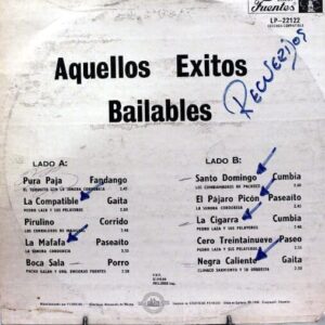 Disco de Vinilo Varios - Aquellos Éxitos Bailables Vinyl Record