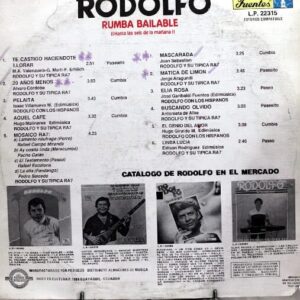 Disco de Vinilo Rodolfo - Rumba Bailable Vinyl Record