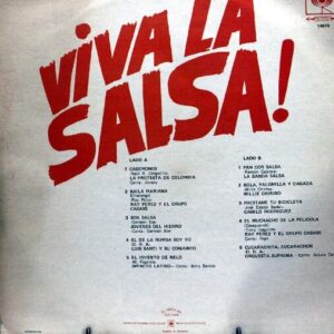 Disco de Vinilo Varios - Viva La Salsa Vinyl Record