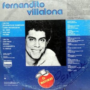 Disco de Vinilo Fernandito Villalona Y Su Orquesta - Así Soy Yo Vinyl Record