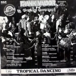 Disco de Vinilo Frank Valdor - Tropical Dancing Vinyl Record