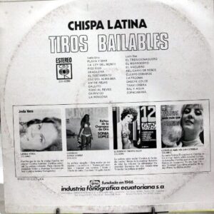Disco de Vinilo Chispa Latina - Tiros Bailables Vinyl Record