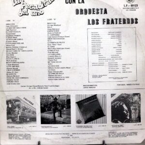 Disco de Vinilo Orquesta Los Fraternos - Las Pegaditas Del Año Vinyl Record