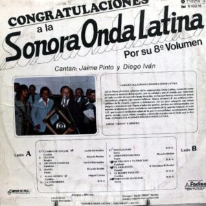 Disco de Vinilo Sonora Onda Latina - Congratulaciones Vol 8 Vinyl Record