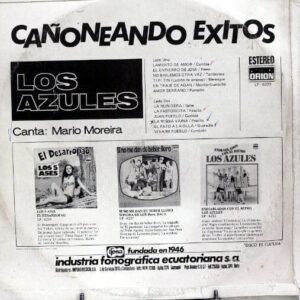 Disco de Vinilo Los Azules - Cañoneando Éxitos Vinyl Record