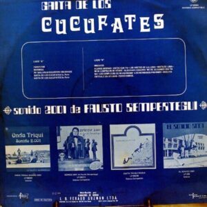 Disco de Vinilo Sonido 2001 De Fausto Sempértegui - Gaita De Los Cucufates Vinyl Record