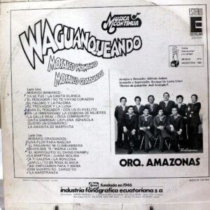 Disco de Vinilo Orquesta Amazonas - Waguanqueando Vinyl Record