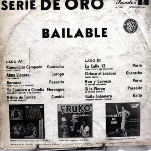 Disco de Vinilo Varios - Serie De Oro Bailable Vinyl Record