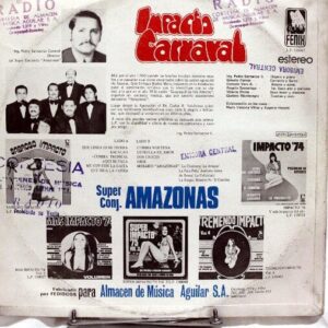 Disco de Vinilo Súper Conjunto Amazonas - Impacto Carnaval Vinyl Record