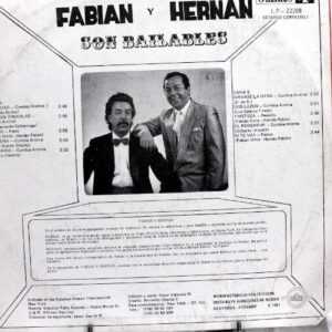Disco de Vinilo Fabián Y Hernan - Son Bailables Vinyl Record