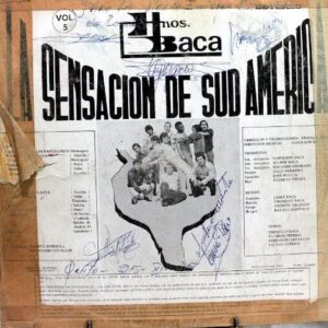 Disco de Vinilo Los Hermanos Baca - La Sensacion De Sudamerica Vol 5 Vinyl Record