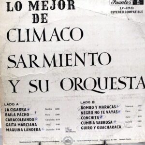 Disco de Vinilo Climaco Sarmiento Y Su Orquesta - Lo Mejor De Vinyl Record