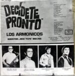 Disco de Vinilo Los Armonicos - Decidete Pronto Vinyl Record