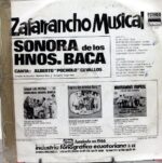 Disco de Vinilo Los Hermanos Baca - Zafarrancho Músical Vinyl Record