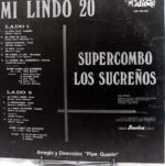 Disco de Vinilo Súpercombo Los Sucreños - Mi Lindo 20 Vinyl Record