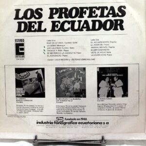 Disco de Vinilo Los Profetas Del Ecuador - Los Profetas Del Ecuador Vinyl Record
