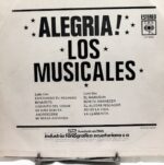 Disco de Vinilo Los Músicales - Alegria Vinyl Record