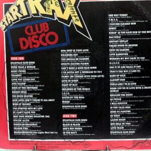 Disco de Vinilo Varios - Startrax Club Disco Vinyl Record