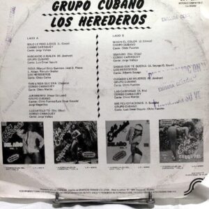 Disco de Vinilo Varios - Combo Camaguey, Grupo Cubano, Los Herederos Vinyl Record