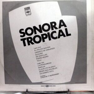 Disco de Vinilo Sonora Tropical - Sonora Tropical Vinyl Record