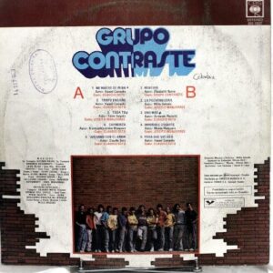 Disco de Vinilo Grupo Contraste - Cantan: Claudio Soto, Joséito Manjarres Vinyl Record