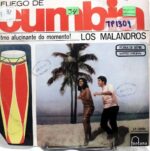 Disco de Vinilo Los Malandros - Fuego De Cumbia Vinyl Record