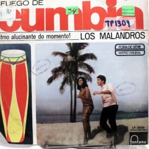 Los Malandros - Fuego De Cumbia Vinilo