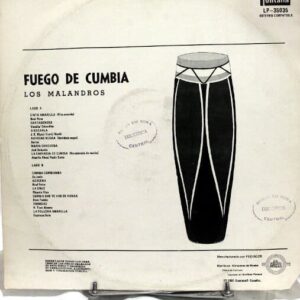 Disco de Vinilo Los Malandros - Fuego De Cumbia Vinyl Record