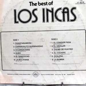 Disco de Vinilo Los Incas - The Best Of Los Incas Vinyl Record