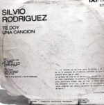 Disco de Vinilo Silvio Rodriguez - Te Doy Una Cancion Vinyl Record