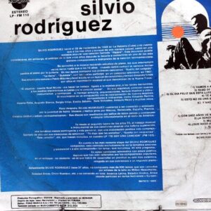 Disco de Vinilo Silvio Rodriguez - Silvio Rodriguez Vinyl Record