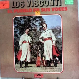 Disco de Vinilo Los Visconti - El Pueblo En Sus Voces Vinyl Record