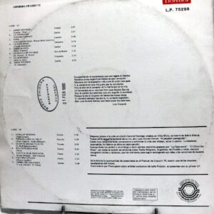 Disco de Vinilo Los Visconti - Folklor Con Los Visconti Vinyl Record