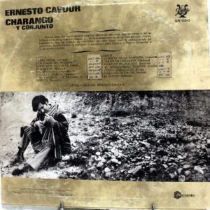Disco de Vinilo Ernesto Cavour - Charango Y Conjunto Vinyl Record