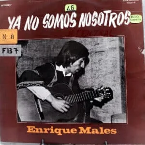 Disco de Vinilo Enrique Males - Ya No Somos Nosotros Vinyl Record